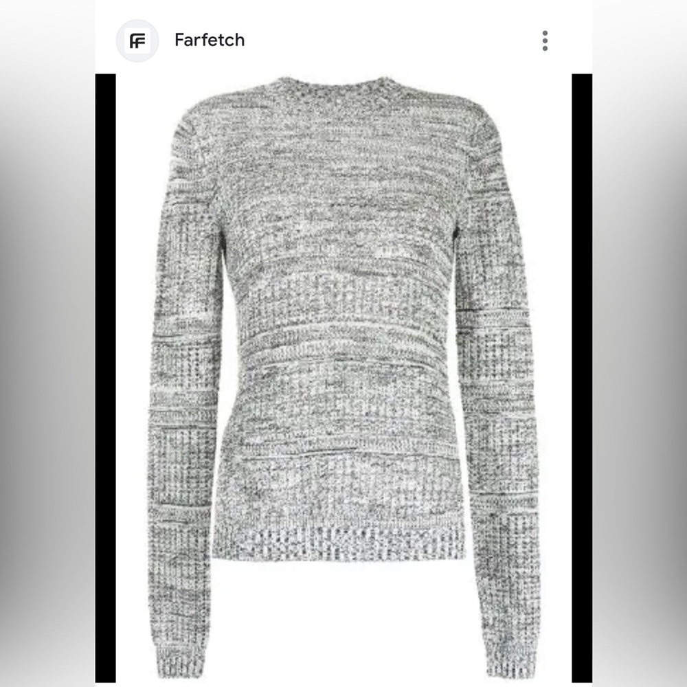 Proenza Schouler White Label ribbed-knit side-slit jumper